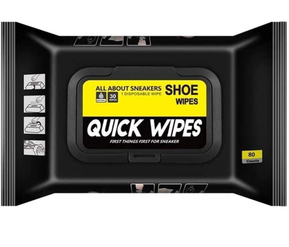 Quick Wipes™ – Instant Shoe Cleaning & Whitening Wipes (30 Sheets)