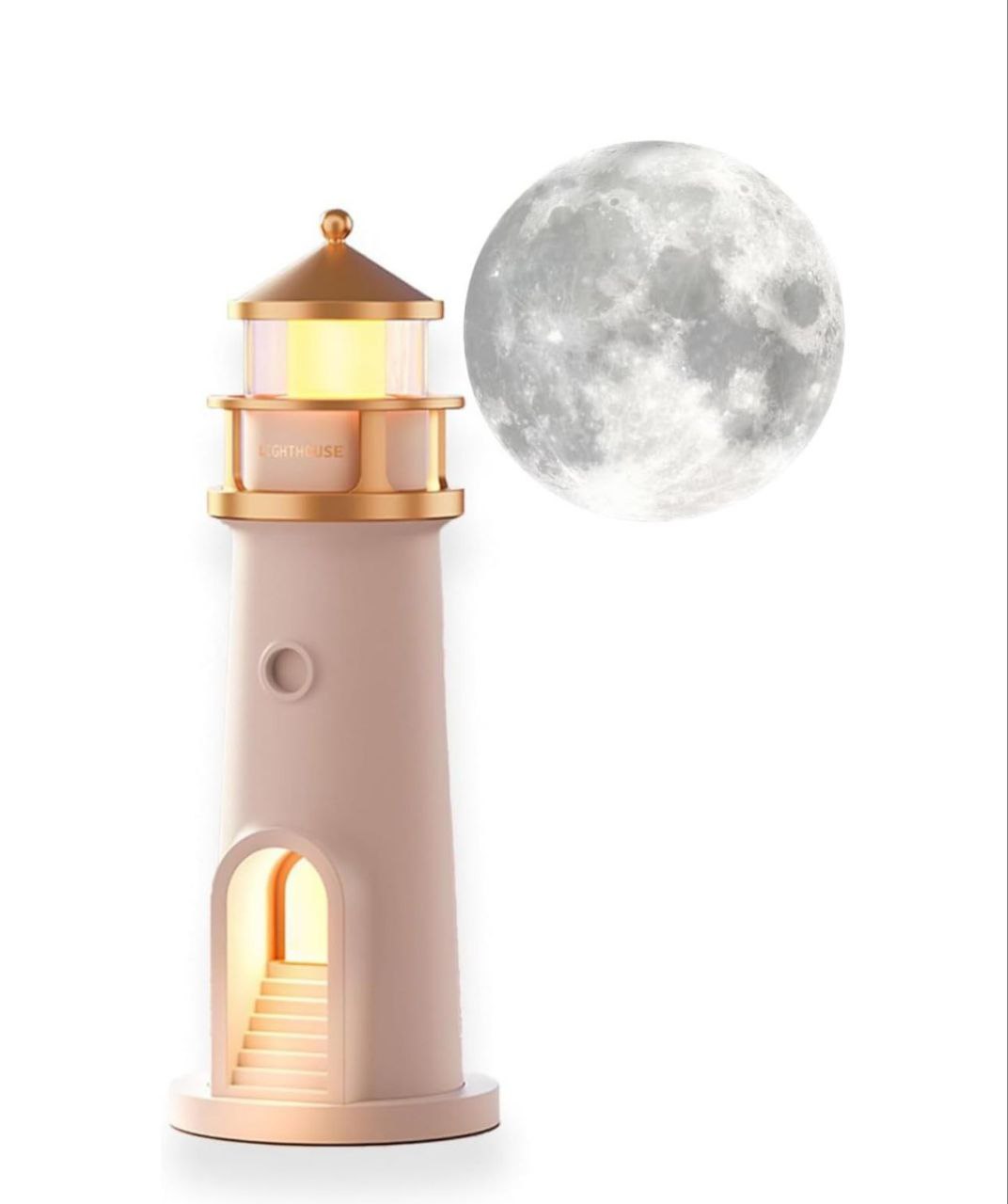 MoonBeam Lighthouse™ – Moon Projection Night Lamp