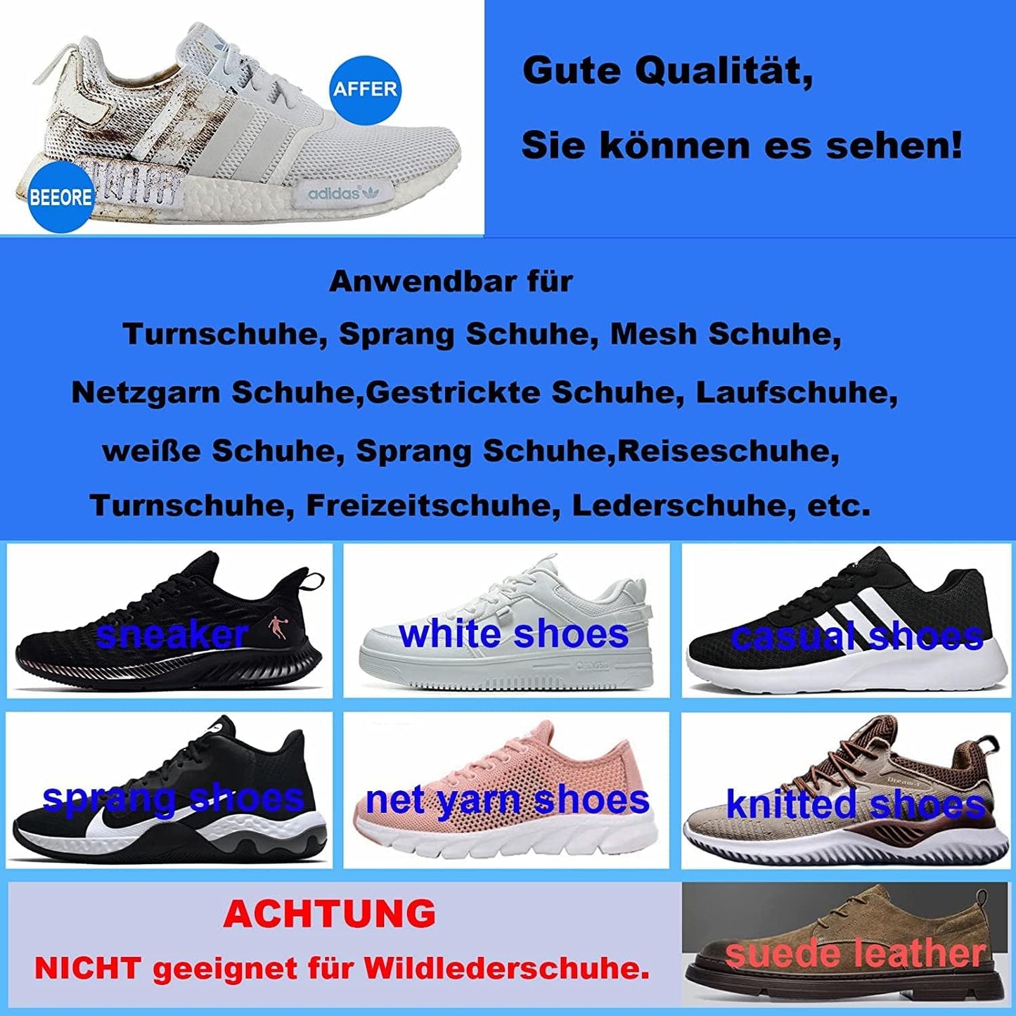 Quick Wipes™ – Instant Shoe Cleaning & Whitening Wipes (30 Sheets)